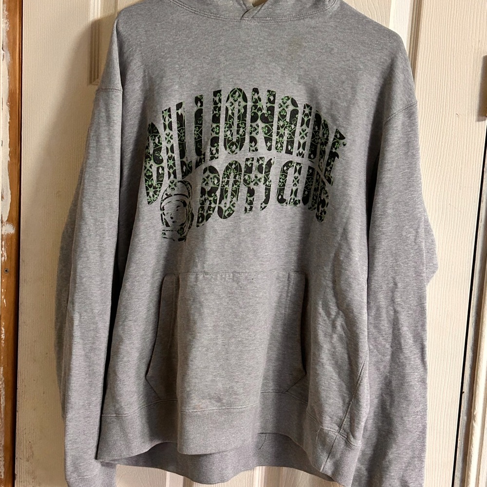 Used grayBillionare Boys Club BBC hoodie
